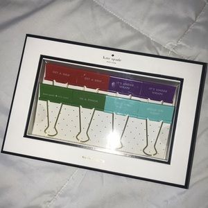 Kate Spade binder clips